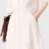Embroidered midi skirt Embroidered midi skirt