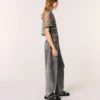 Embroidered tulle top Embroidered tulle top
