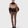 Fair Isle high-neck sweater Fair Isle high-neck sweater