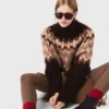 Fair Isle high-neck sweater Fair Isle high-neck sweater