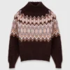 Fair Isle high-neck sweater Fair Isle high-neck sweater
