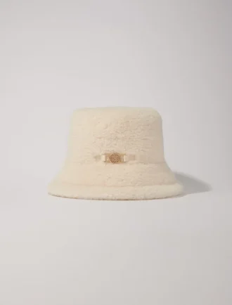 Faux fur bucket hat