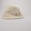 Faux fur bucket hat
