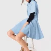Flared shirt dress Flared shirt dress