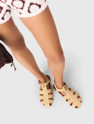 flat strap sandals 2 330x434 - Flat strap sandals