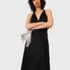 Floaty maxi dress with braided back Floaty maxi dress with braided back