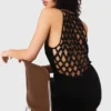 Floaty maxi dress with braided back Floaty maxi dress with braided back