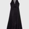 Floaty maxi dress with braided back Floaty maxi dress with braided back