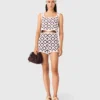 Floral crochet top Floral crochet top