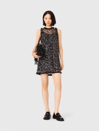 Floral sequin dress