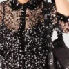 Floral sequin top Floral sequin top