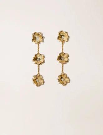 Flower earrings