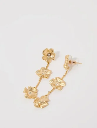 Flower earrings