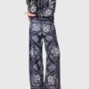 Flowing bandana print pants Flowing bandana print pants