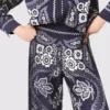 Flowing bandana print pants Flowing bandana print pants