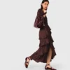 Flowy ruffled maxi dress Flowy ruffled maxi dress