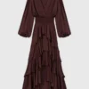 Flowy ruffled maxi dress Flowy ruffled maxi dress