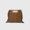 Fringed M bag in suede Fringed M bag in suede