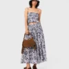 Fruit printed maxi skirt Fruit printed maxi skirt