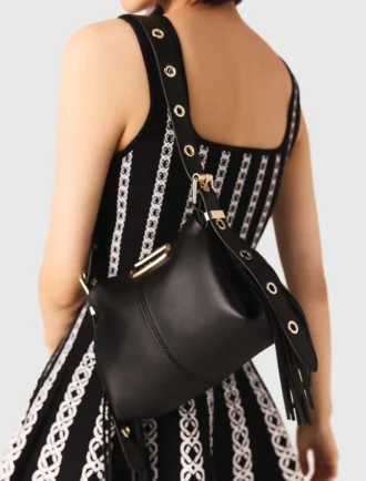 Gold handle Miss M Mini bag