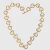 Gold-plated heart necklace Gold-plated heart necklace