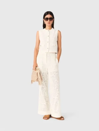Guipure lace jacket