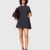 Heavy crepe trapeze dress Heavy crepe trapeze dress