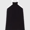 Heavy crepe tuxedo dress Heavy crepe tuxedo dress