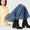 Heeled leather chelsea boot Heeled leather chelsea boot