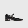 Heeled rhinestone Mary Janes Heeled rhinestone Mary Janes