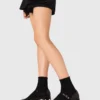 Heeled rhinestone Mary Janes Heeled rhinestone Mary Janes
