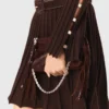 High-neck mini skater dress High-neck mini skater dress