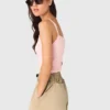 High straight-neck top High straight-neck top