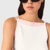 High straight-neck top High straight-neck top