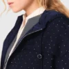Hooded windbreaker with rhinestones Hooded windbreaker with rhinestones
