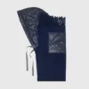 Hooded wool poncho Hooded wool poncho