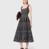 Jacquard knit midi dress Jacquard knit midi dress
