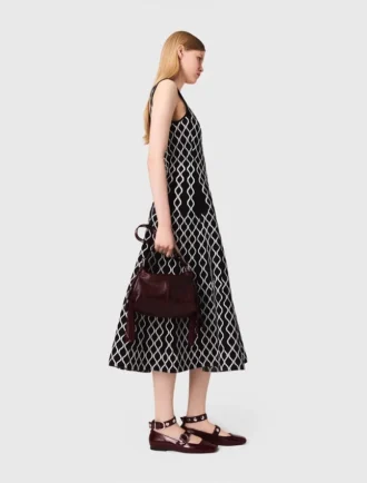 Jacquard knit midi dress Jacquard knit midi dress