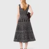 Jacquard knit midi dress Jacquard knit midi dress