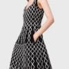 Jacquard knit midi dress Jacquard knit midi dress
