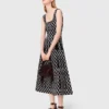 Jacquard knit midi dress Jacquard knit midi dress