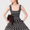 Jacquard knit midi dress Jacquard knit midi dress