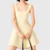 Jacquard knit short dress