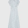 Jacquard print maxi dress Jacquard print maxi dress