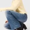 Jeans with chain-link belt Jeans with chain-link belt