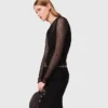 Jersey diamanté top Jersey diamanté top