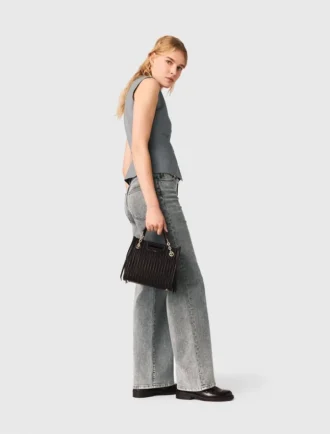 Jewel-button tailored vest