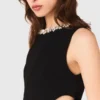 Jewel-collar maxi dress Jewel-collar maxi dress