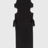 Jewel-collar maxi dress Jewel-collar maxi dress