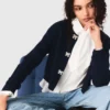 Jewelled bow-button cardigan Jewelled bow-button cardigan